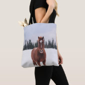 TWEE HORSES OP SNEE TOTE BAG (Dichtbij)