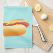 Twee hotdogs theedoek (Quarter Fold)