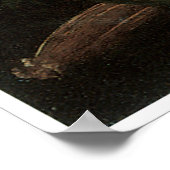 Twee Hummingvogels boven een White Orchid, 1870's Poster (Hoek)