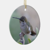Twee Hummingvogels Keramisch Ornament (Rechts)