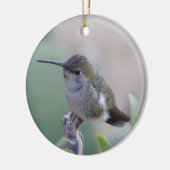 Twee Hummingvogels Keramisch Ornament (Links)
