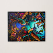 Twee Hummingvogels Legpuzzel (Horizontaal)