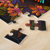 Twee Hummingvogels Legpuzzel (Zijkant)