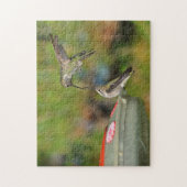 Twee Hummingvogels Legpuzzel (Verticaal)