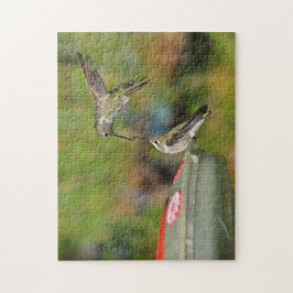 Twee Hummingvogels Legpuzzel
