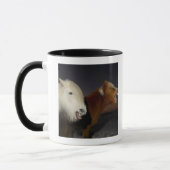 Twee IJslandse paarden Mok (Links)