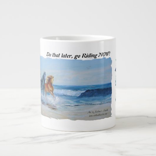 Twee Image Mok, Jumbo 20 oz, Grote Koffiekop (Voorkant)