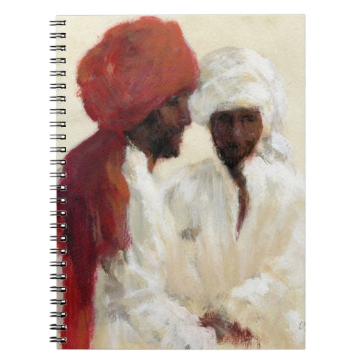 Twee imams notitieboek (Voorkant)