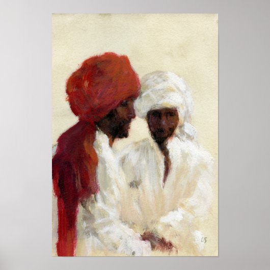 Twee imams poster (Voorkant)