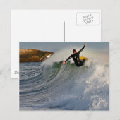 twee in beweging briefkaart (Voorkant / Achterkant)