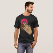 Twee in de Pinky in de Stinky kinky astronaut T-shirt (Voorkant volledig)