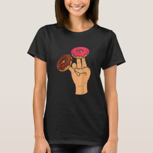 Twee in de roze één in de stink shock t-shirt
