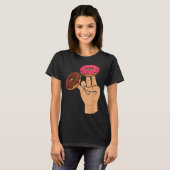 Twee in de roze in de roze grappige schoenmaker t-shirt (Voorkant volledig)