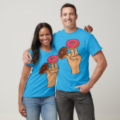 Twee in de roze in de roze grappige schoenmaker t-shirt (Unisex)
