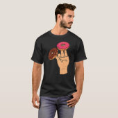 Twee in de roze in de roze grappige schoenmaker t-shirt (Voorkant volledig)