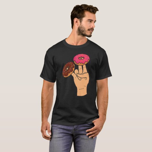 Twee in de roze in de roze grappige schoenmaker t-shirt (Voorkant volledig)