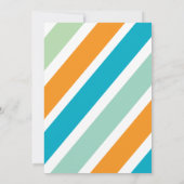 Twee in de zon Tropical Beach 2 e verjaardagsfeest Kaart (Achterkant)