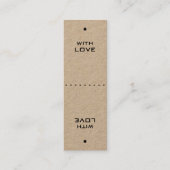 Twee in één stijlvolle mini-Labels Mini Visitekaartje (Voorkant)