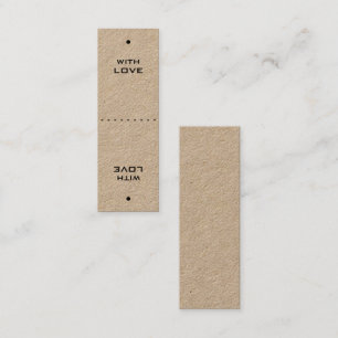 Twee in één stijlvolle mini-Labels Mini Visitekaartje