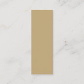 Twee in één stijlvolle mini-Labels Mini Visitekaartje (Achterkant)