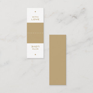 Twee in één stijlvolle mini-Labels Mini Visitekaartje