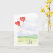 Twee in Liefde - de Kaart van de Nota (Gele Bloem)