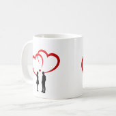 Twee In Love Mok (Voorkant links)