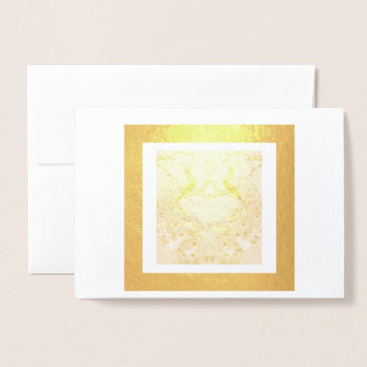 Twee Indische Blauwe Pauw Foliekaart Folie Kaarten (Voorkant met envelop)