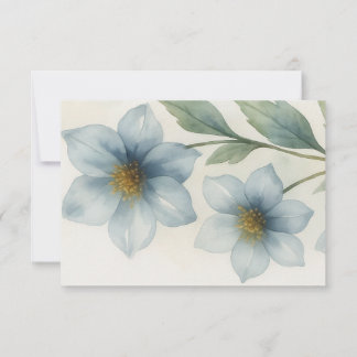 Twee Initiaal zwart-witpaar banketbakkerij Bedankkaart