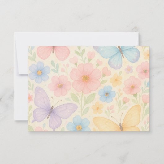 Twee initiële monogram zwarte koppel briefpapier bedankkaart (Achterkant)