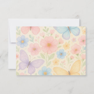 Twee initiële monogram zwarte koppel briefpapier  bedankkaart