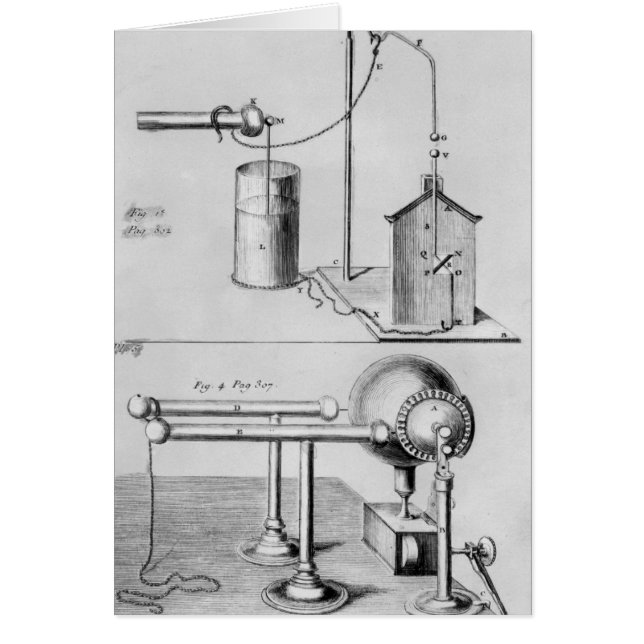 Twee instrumenten om elektriciteit te bestuderen (Voorkant)