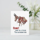 Twee is een team briefkaart (Staand voorkant)