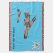 Twee Israëlische Super Mystères Deken (Voorkant Verticaal)