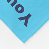 Twee Israëlische Super Mystères Fleece Deken (Hoek)