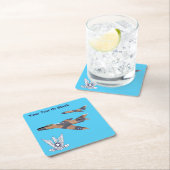 Twee Israëlische Super Mystères Kartonnen Onderzetters (Insitu)