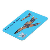 Twee Israëlische Super Mystères Magneet (Linkerzijde)