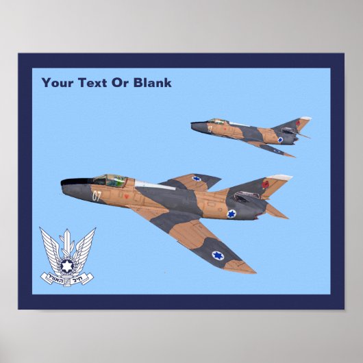 Twee Israëlische Super Mystères Poster (Voorkant)