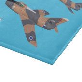 Twee Israëlische Super Mystères Snijplank (Hoek)