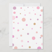 Twee jaar feest op de dag van de tweede verjaardag kaart (Achterkant)