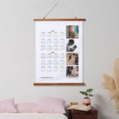 Twee jaar fotokalender 2025-2026 hangend wandkleed (Slaapkamer)