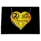 twee jaar jubileumjaar groot cadeauzakje (Voorkant)