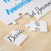 Twee jaar liefde: Jubileum Legpuzzel (Zijkant)