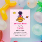 Twee jaar moderne meisjes kaart