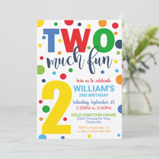 Twee jaar na 2002 kaart (Staand voorkant)