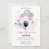 Twee jaar na de geboorte van de maonesstronaut kaart (Voorkant)