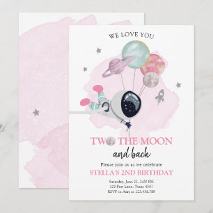 Twee jaar na de geboorte van de maonesstronaut kaart