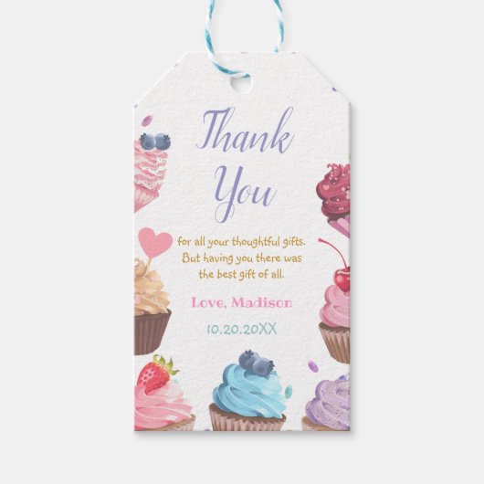 Twee jaar na de geboorte van het Snoep Cadeaulabel (Voorkant)