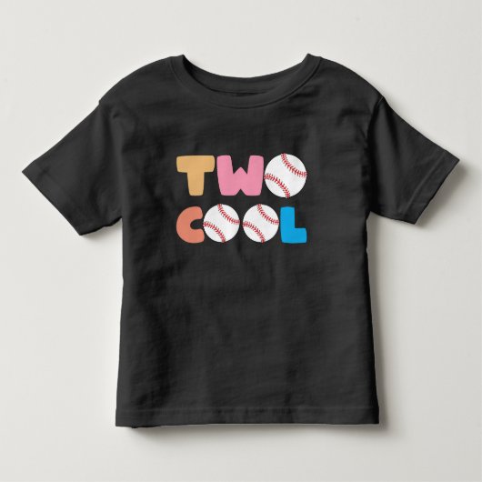 Twee jaar oud als tweede dag van de geboorte Baseb Kinder Shirts (Voorkant)