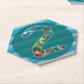 Twee jaar oud: papieren Onderzetters (Schuin)